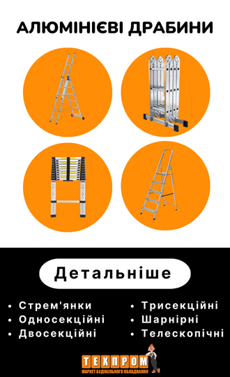 Алюмінієві драбини